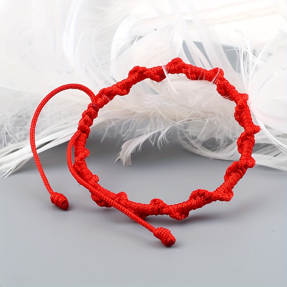 Colorful Weaving Bracelet Adjustable Skylark Knot Lucky Charm